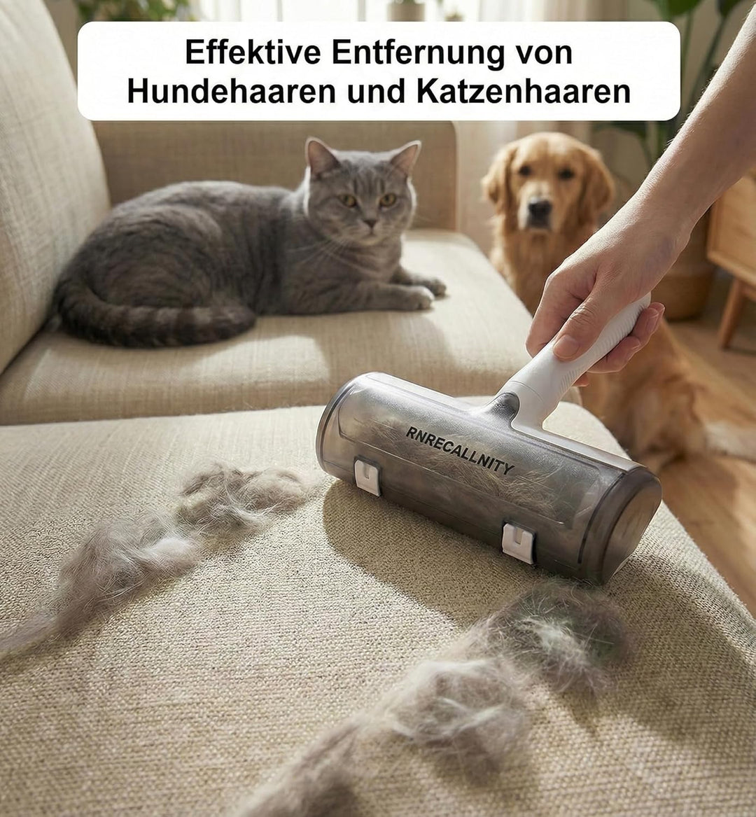 Tierhaarentferner für Sofa, Kleidung, Teppich & Auto – Wiederverwendbare Bürste & Fusselbürste für H