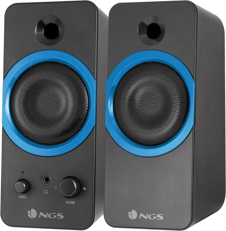 NGS GSX-200-20 W Stereo-Gaming-Lautsprecher mit starker Bassleistung, GSX-200