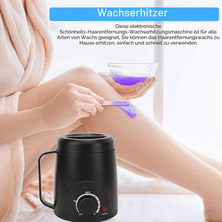 YUYTE Hot Wax Warmers, Professioneller Elektrischer Wachserhitzer Non Stick Pot Wachsschmelzer, Wach