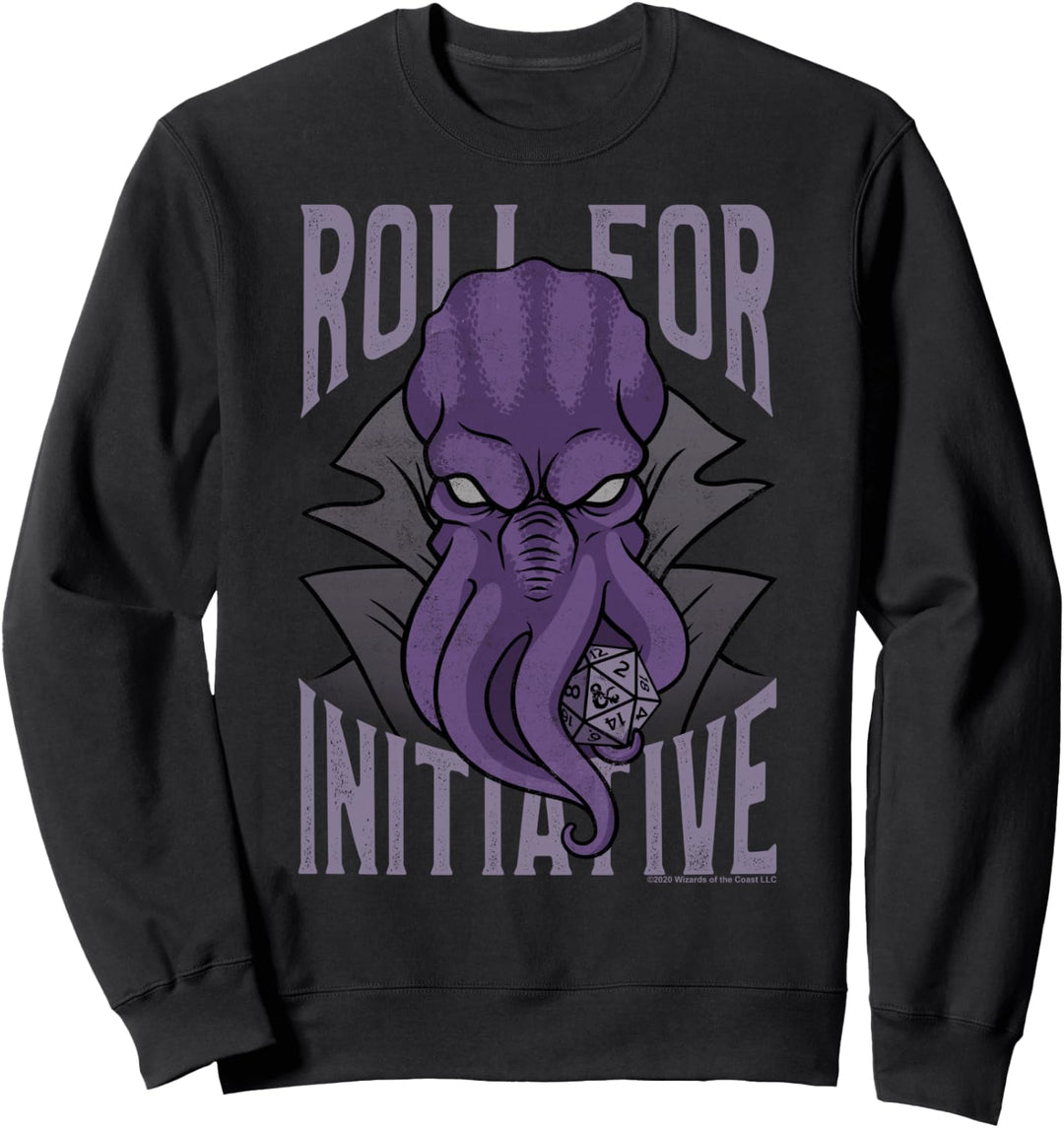 Dungeons &amp; Dragons Illithid Roll For Initiative Sweatshirt