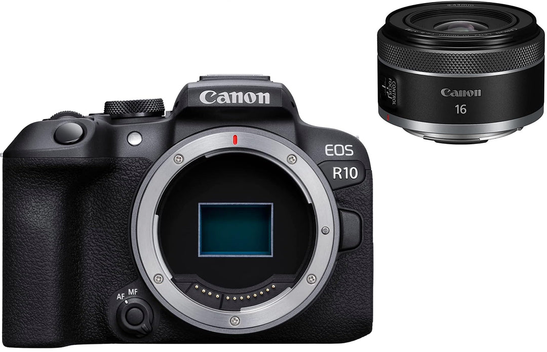 Canon EOS R10 Body + Canon Objektiv RF 16mm F2.8 STM EOS R10 Body + RF 16 F2.8, EOS R10 Body + RF 16
