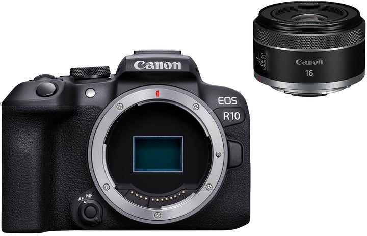 Canon EOS R10 Body + Canon Objektiv RF 16mm F2.8 STM EOS R10 Body + RF 16 F2.8, EOS R10 Body + RF 16