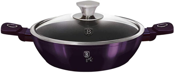 Berlinger Haus Purple Eclipse Collection 28 cm BH/6632 metallic purple shadow Edelstahl 18/8
