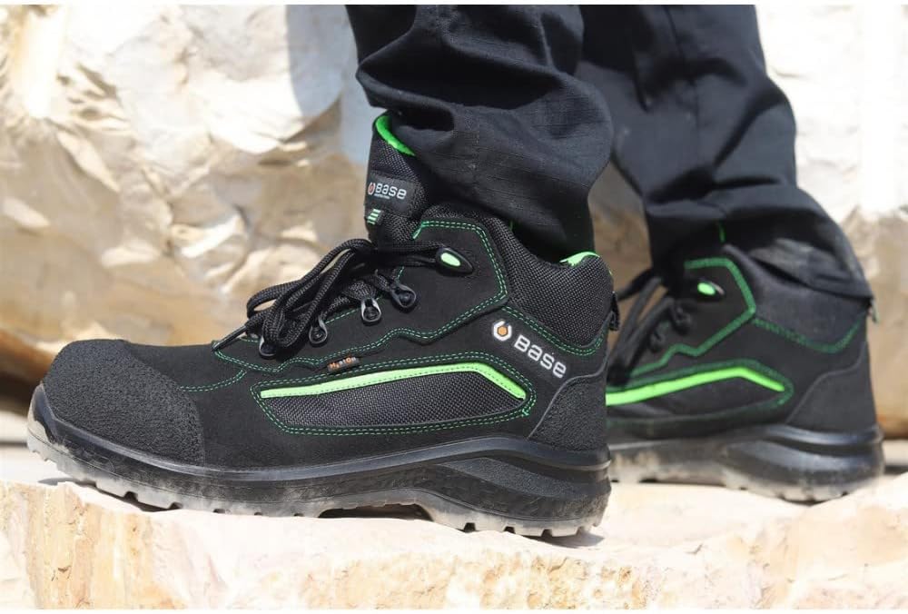 B0898 BE Powerful S3 WR SRC BOTA T40 6.5 Schwarz Grün, 6.5 Schwarz Grün