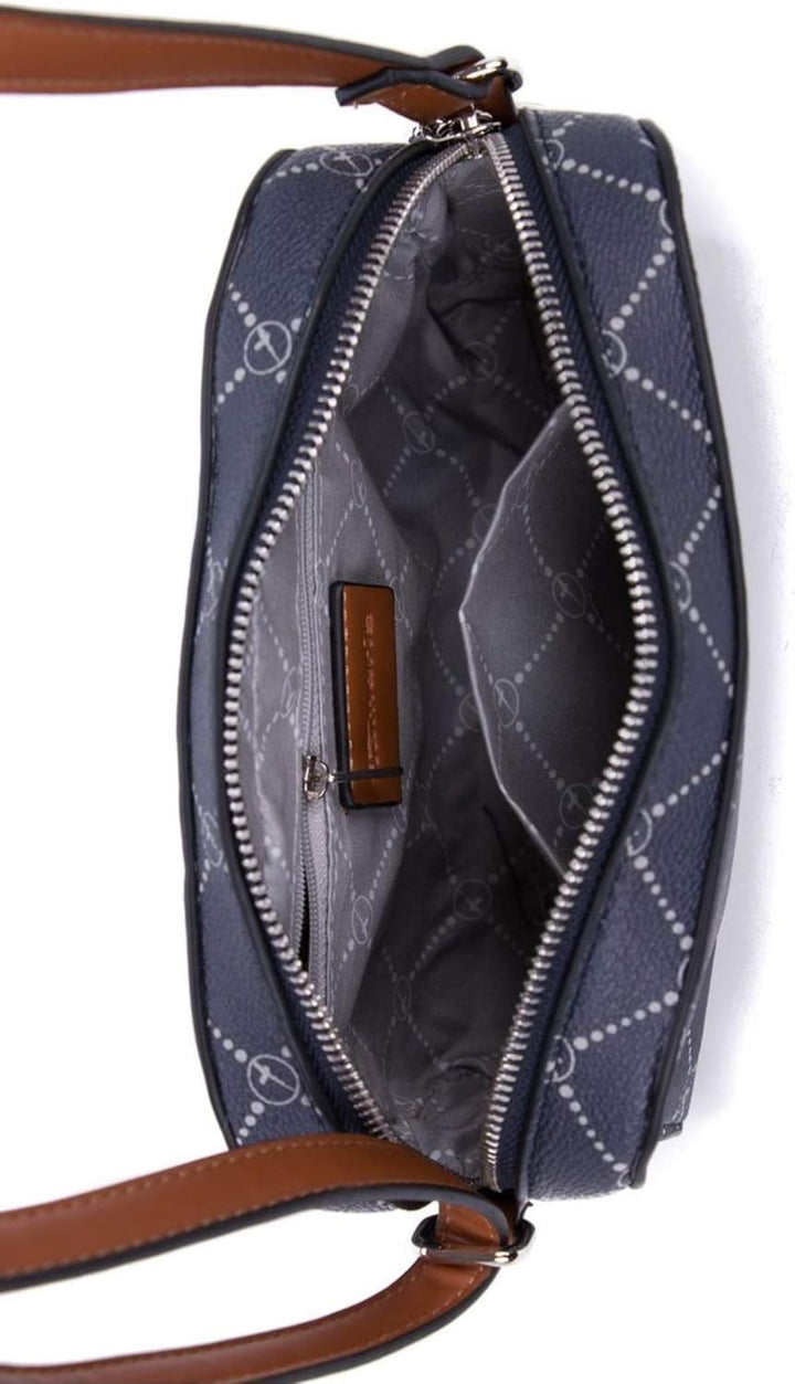 Tamaris Umhängetasche TAS Anastasia 30101 Damen Handtaschen Mustermix Einheitsgrösse Blue 500, Einhe
