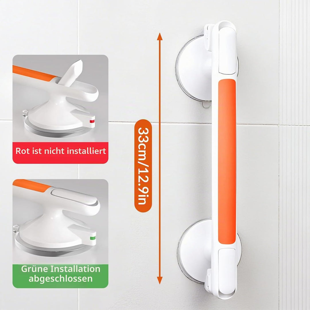 Haltegriffe für Senioren, Haltegriff Dusche Ohne Bohren, Haltegriff Bad, Badezimmer Haltegriffe, Bad