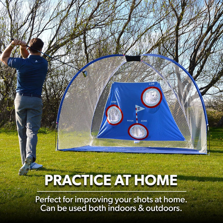 PGA Tour Pro Size Fahrnetz mit Tragetasche, Höhe 214 cm, Breite 305 cm, Tiefe 153 cm PGA Tour Pro Si
