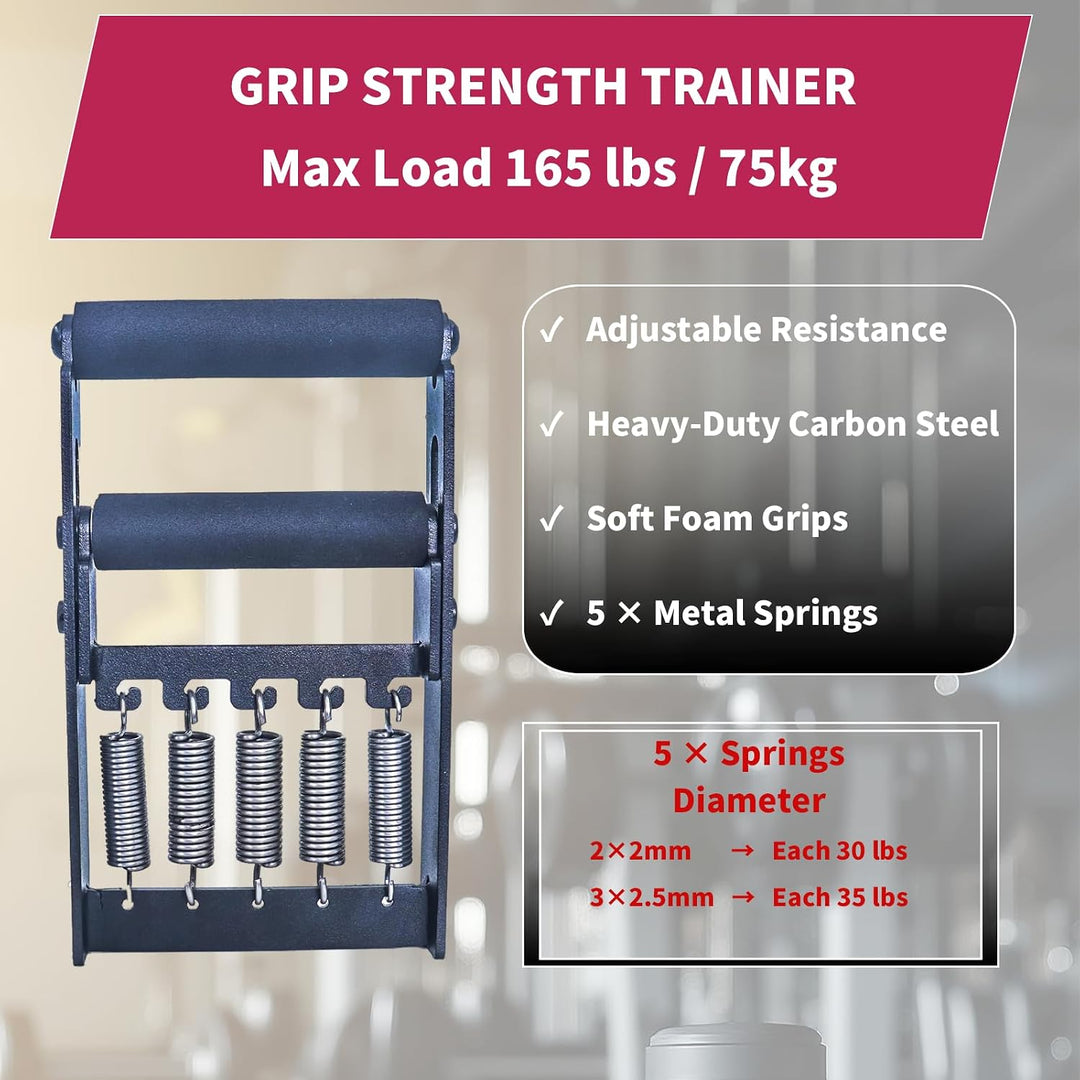 AHTAPFON Hand Grip Strength Trainer Armstärke Unterarm- und Fingergriff-Trainer Mit Schaumstoff-Grif