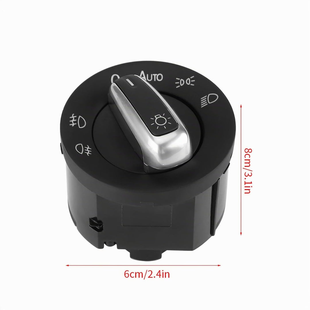 ibiza Auto Scheinwerferschalter Sensor, Kfz Scheinwerferschaltkontroll Sensormodul für MK5 MK6 Caddy