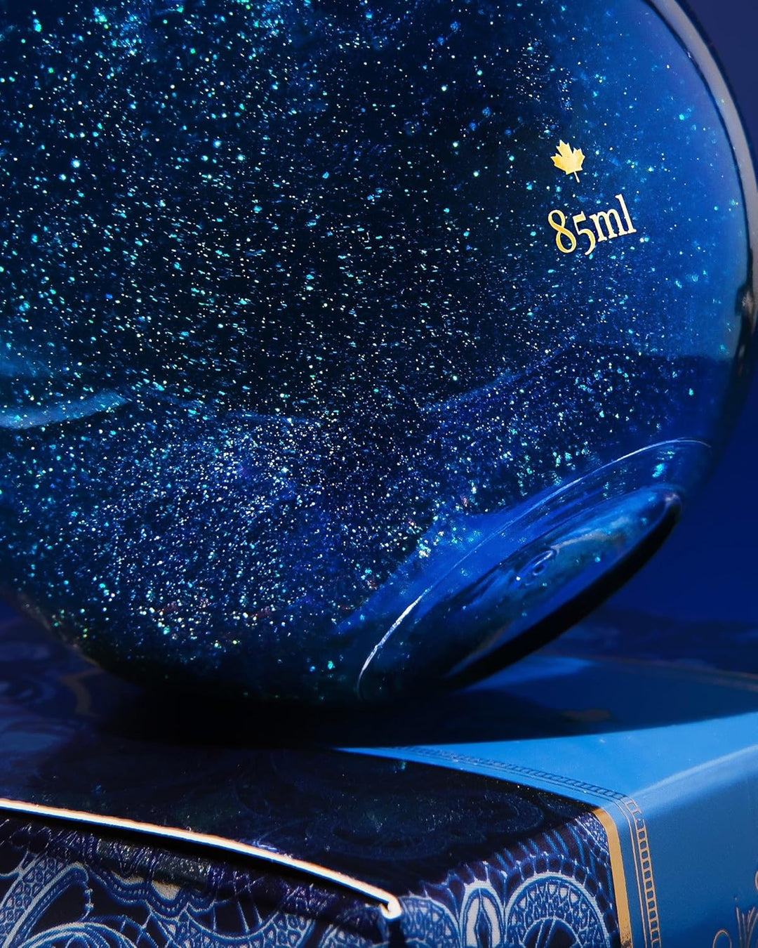 Ferris Wheel Press Ink, FerriTales Collection, Valiant Blue with Green/Gold Shimmer, 85ml Fountain P