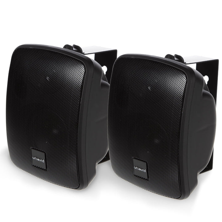 Artsound ASW65.2, 2er-Set wasserdichte Lautsprecher, 2-Wege-HiFi-Lautsprecher, 20-140 Watt, mit Wand