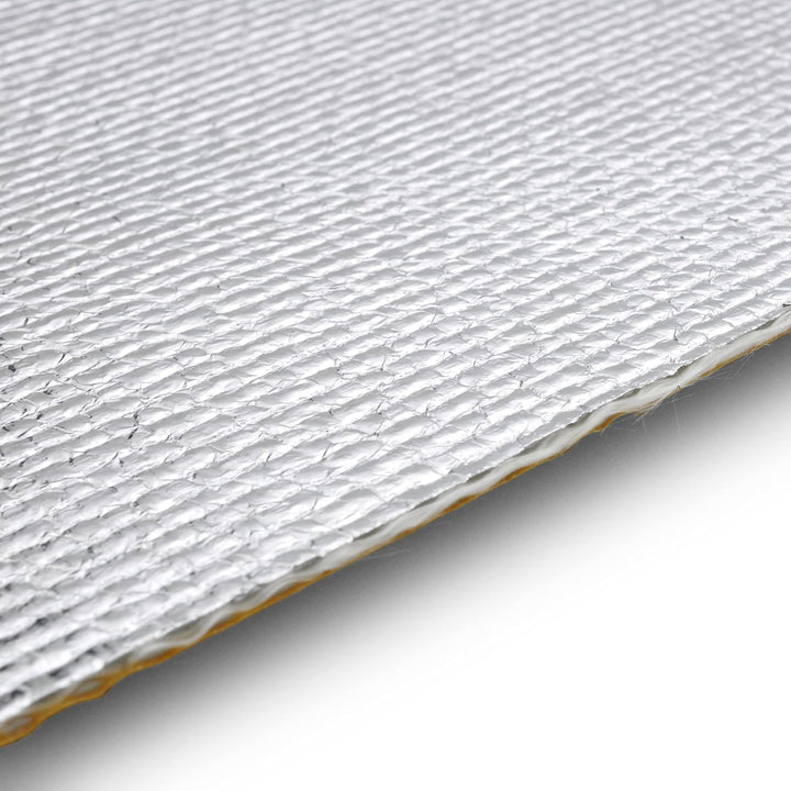 Easyboost Selbstklebender Hitzeschutz Verkleidung 25x20cm Aluminiumbeschichteter Auspuff Endschalldä