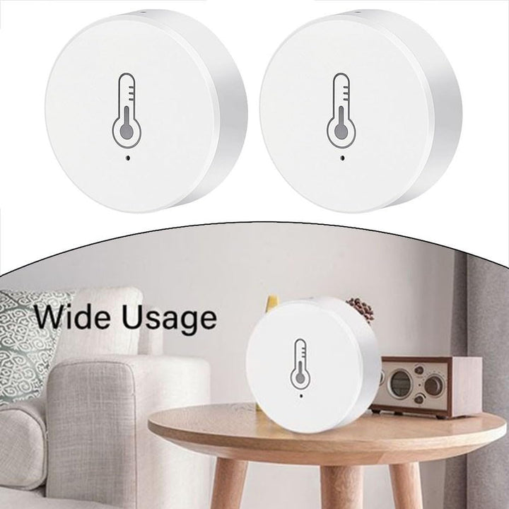 Automatisierte Klimasteuerung 2 Stück Smart Sensoren zur Messung von Temperatur und Luftfeuchtigkeit