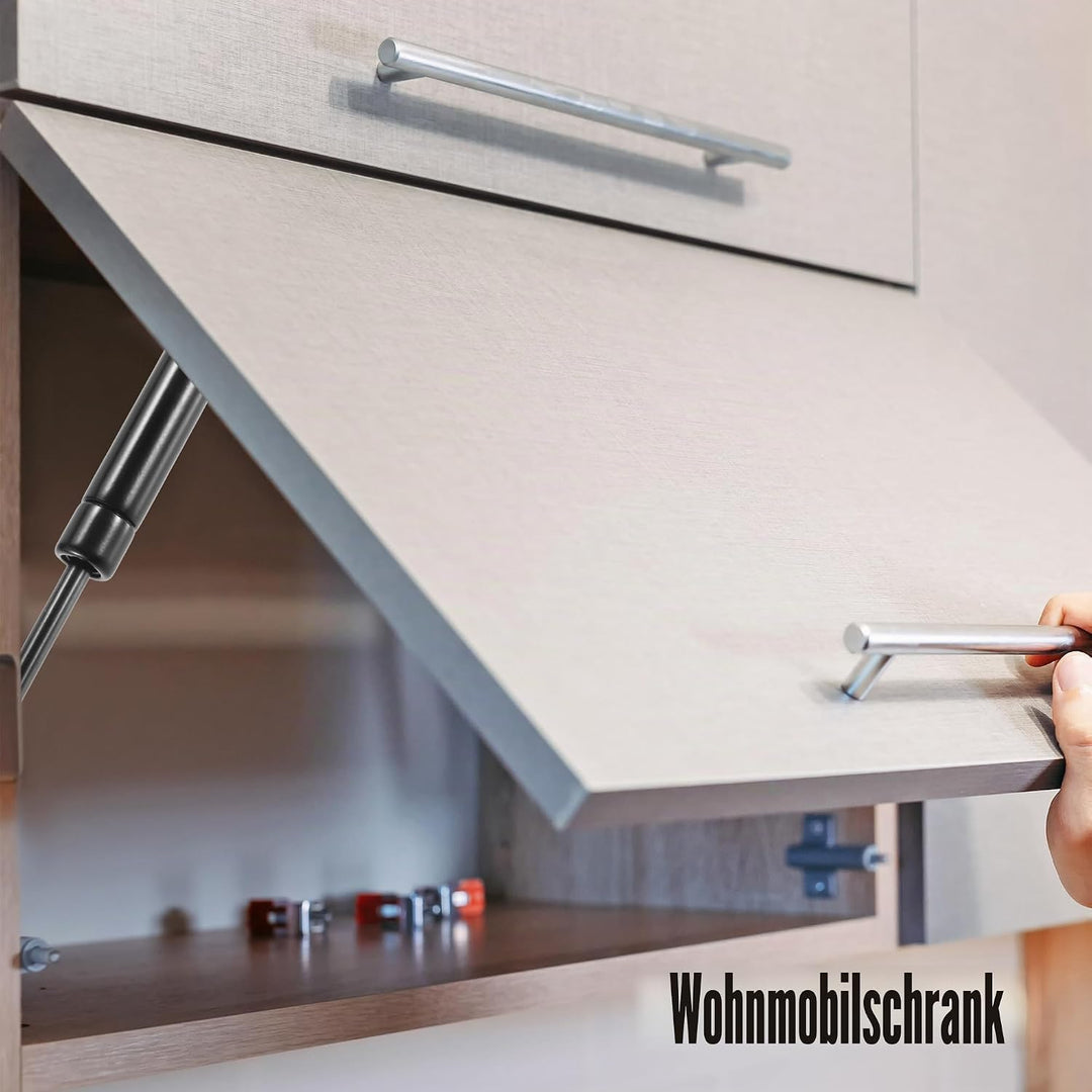 QUARKZMAN Universal Gasdruckfeder 200N Gasdruckdämpfer 300mm Gasfeder Heckklappe Möbel für Küchenmöb