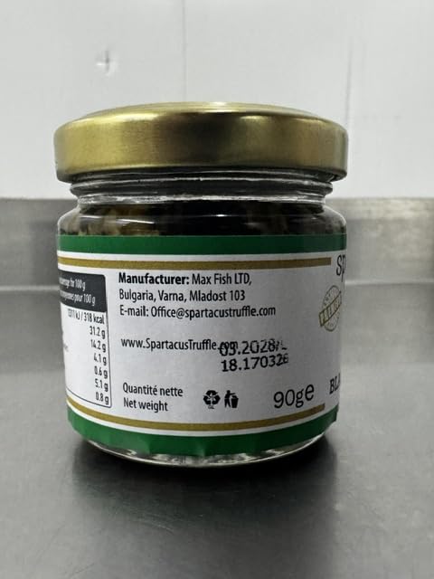 Gehackte schwarze Trüffel 90g – Konservierte Trüffel in nativem Olivenöl extra – Feine Gourmet Delik
