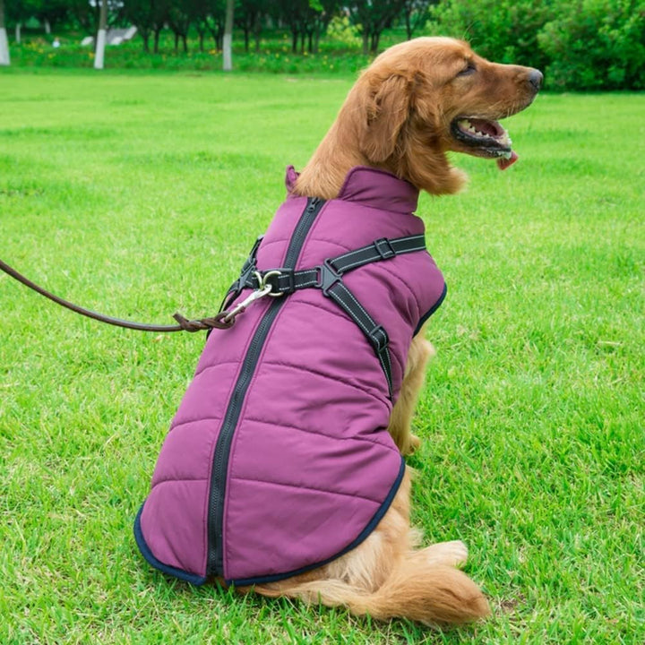 Hundejacke Winterweste Jacken Hundemantel Hundepullover Haustier Skifahren Kostüm Ärmellose Baumwoll