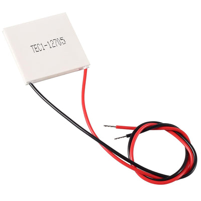 5Pcs TEC1-12705 Kühlkörper 12 V 50 W Thermoelektrischer Kühler 40 mm x 40 mm Kühlendes Peltierplatte