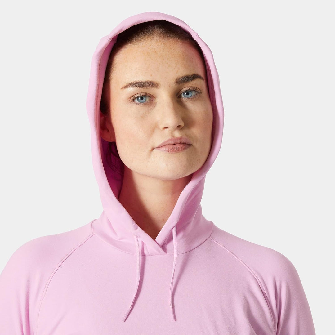 Helly Hansen Damen W Verglas Light Hoodie Hoodie XS 052 Cherry Blossom, XS 052 Cherry Blossom
