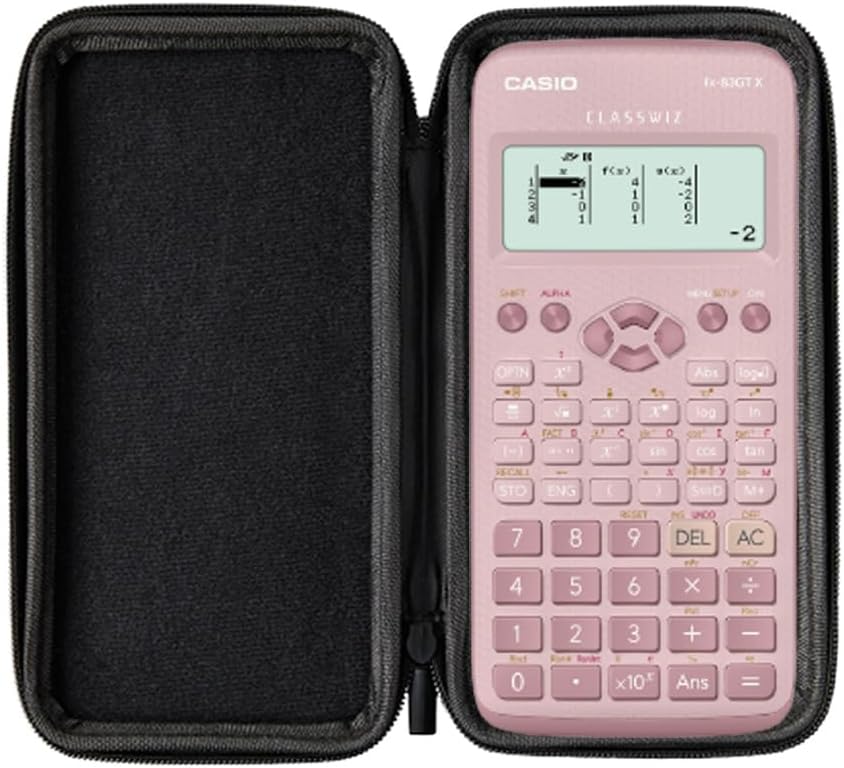 CALCUSO Sparpaket: Casio FX-83GT X technisch-wissenschaftlicher Taschenrechner + WYNGS Schutztasche