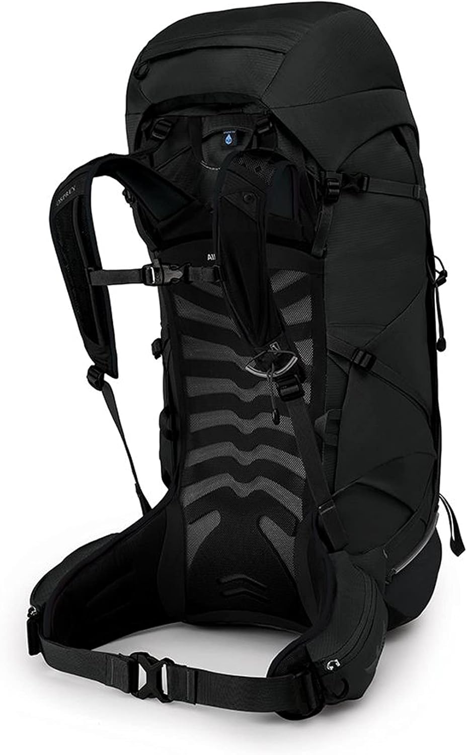 Osprey Talon 55 Schwarz - Vielseitiger Leichter Herren Wanderrucksack, 53-55l, Grösse S-M - Farbe St