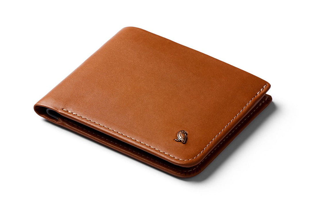 Bellroy Hide & Seek – dünne, klassische Lederbörse, optionaler RFID-Schutz (max. 12 Karten plus Sche