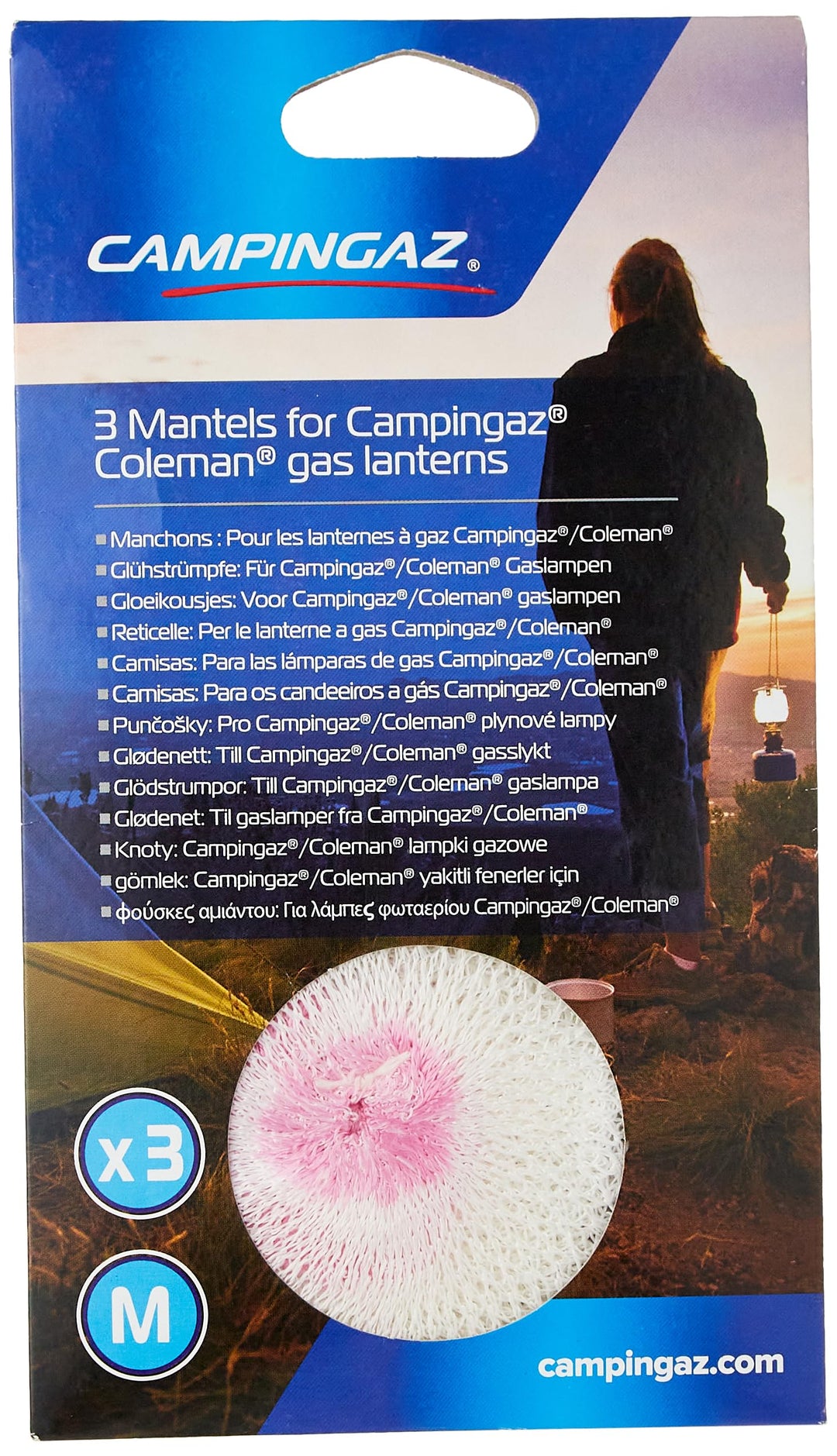 Campingaz Grosse Kaminsimse, 3 Stück, cremefarben