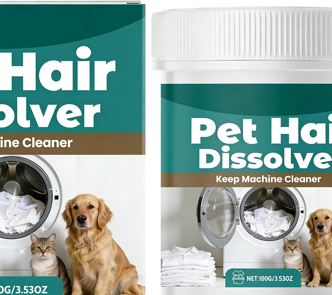 Pet Hair Dissolver, Gentle Cleaning Solution, Multipurpose Hair Removal Agent, Deep Clean Fabric For