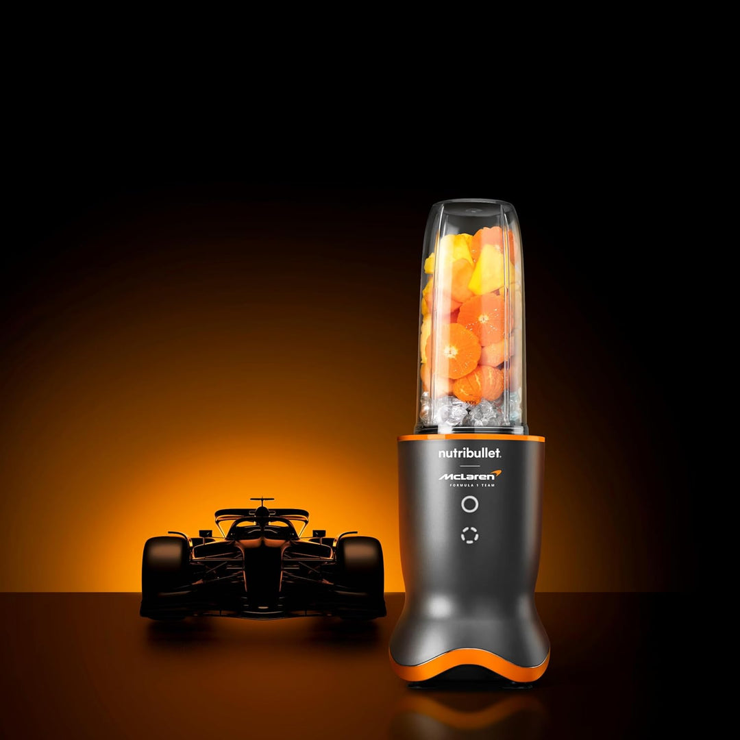 Nutribullet Ultra x McLaren F1 Team - Mixer, Smoothie Maker mit Tritan Bechern 700/900 ml, leise Tec