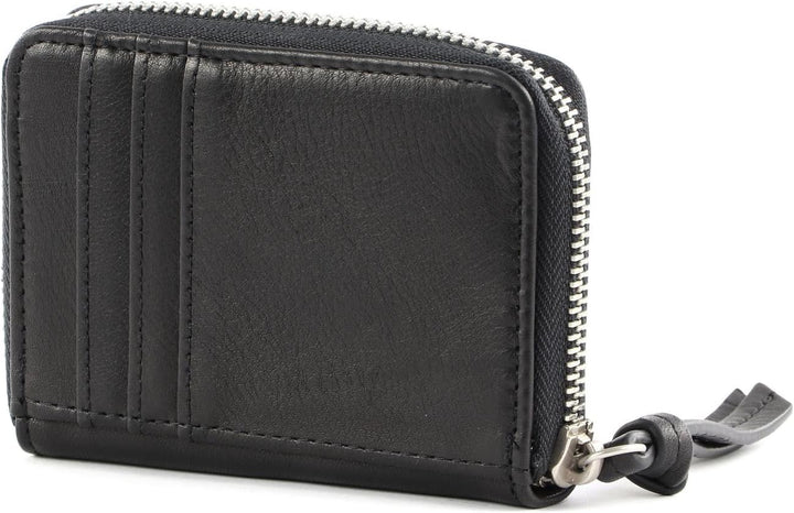 FREDsBRUDER Ginsberg Geldbörse Leder 11 cm, Schwarz