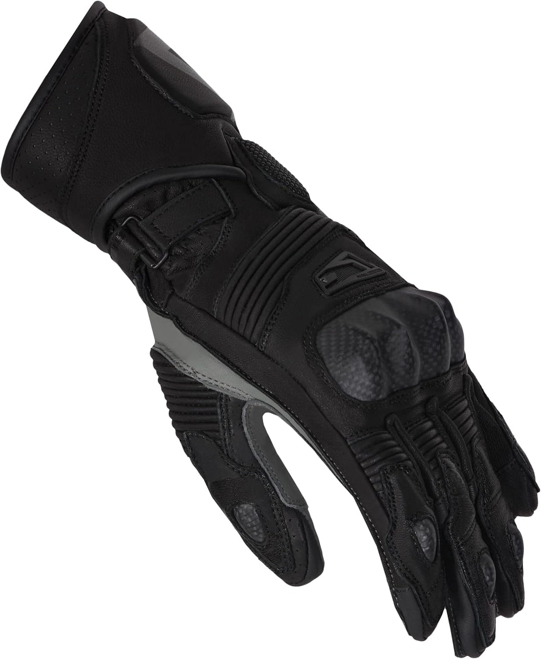 REBELHORN Fighter Motorradhandschuhe Herren | Känguru und Ziegenleder | Knöchel- und Fingerschutz |