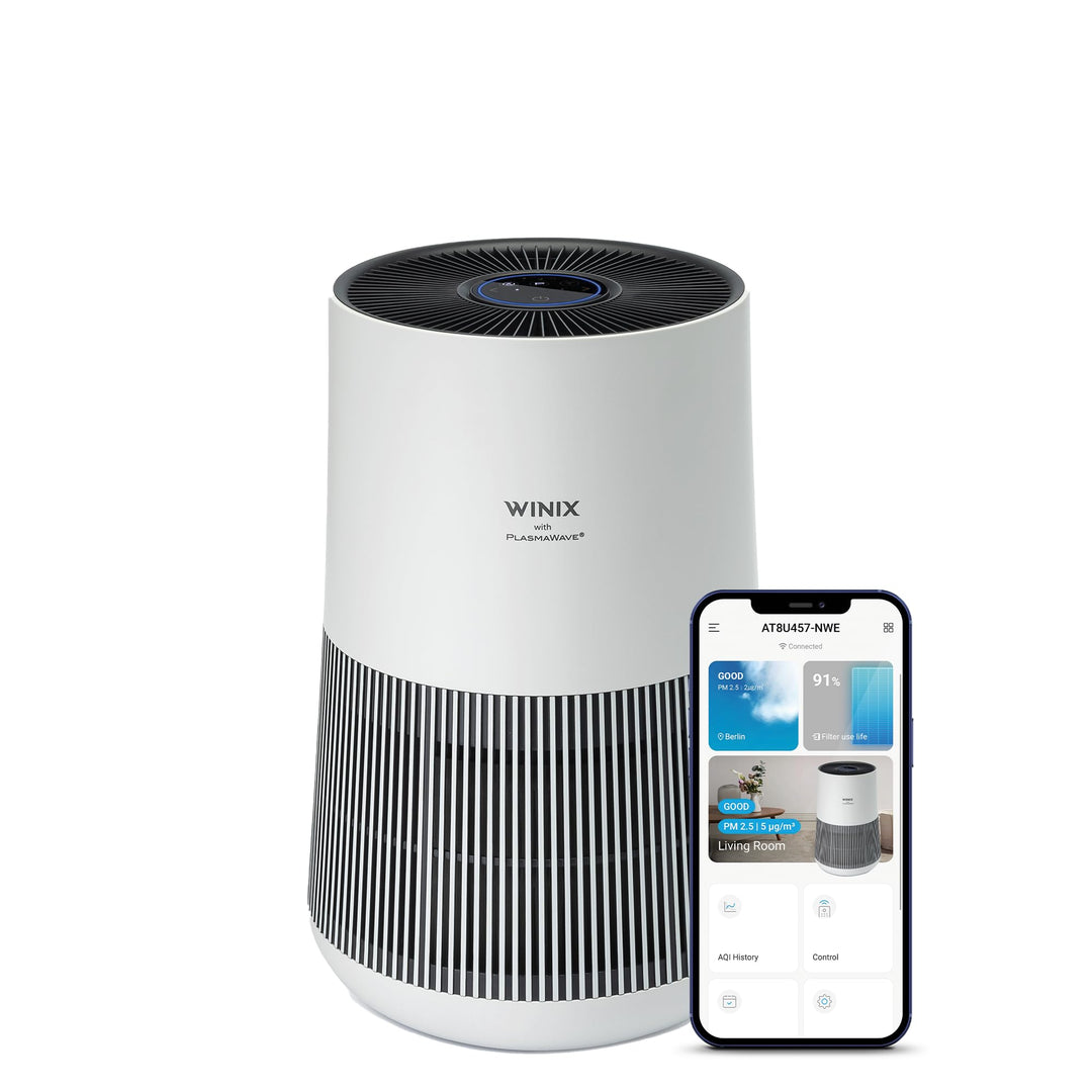 WINIX T500 WIFI luftreiniger Allergiker, CADR 250m³/h, 50㎡, Air Purifier mit HEPA filter für Raucher