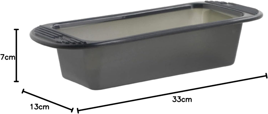 Mastrad Kuchenform Kastenform - Premium-Silikon Brotbackform zum Backen - antihaftbeschichtet, tempe