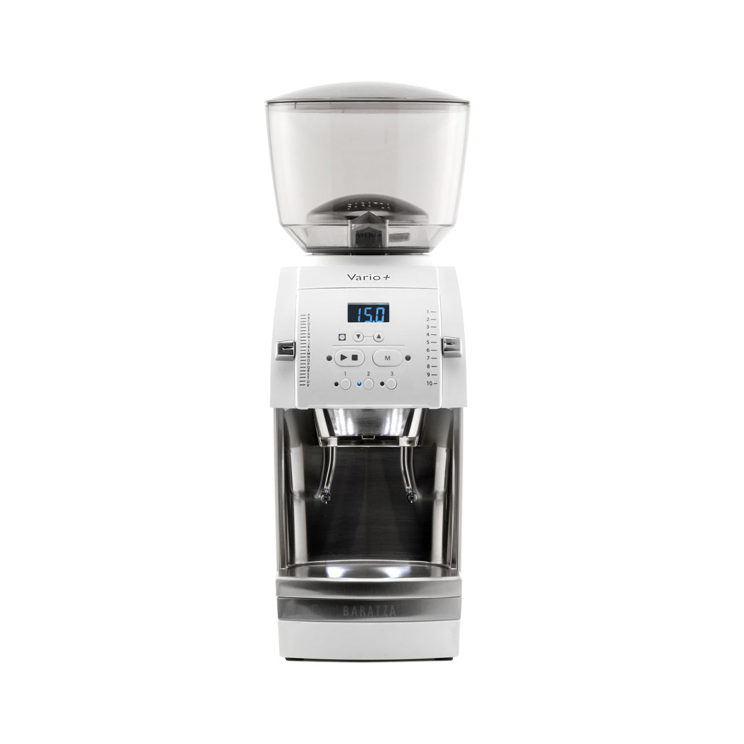 Baratza - Vario+ 230V Kaffeemühle - Elektrische Kaffeemühle mit Mahlwerk, Weiss, Weiss