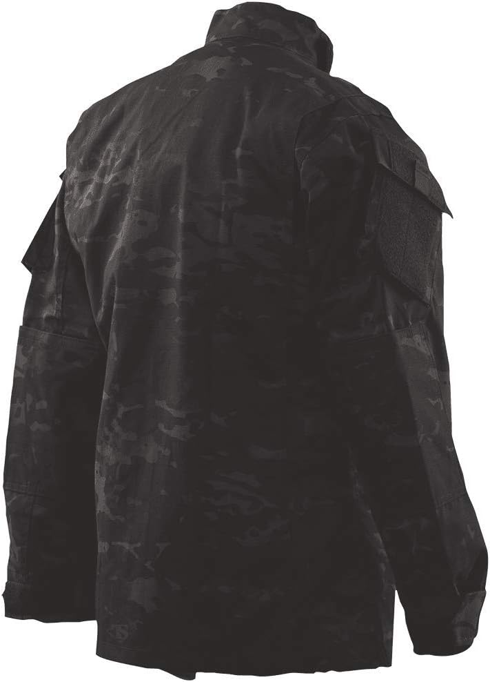 Tru-Spec Herren Taktische Shirtttactical Response Uniform Langärmlig Multicam Black L, Multicam Blac