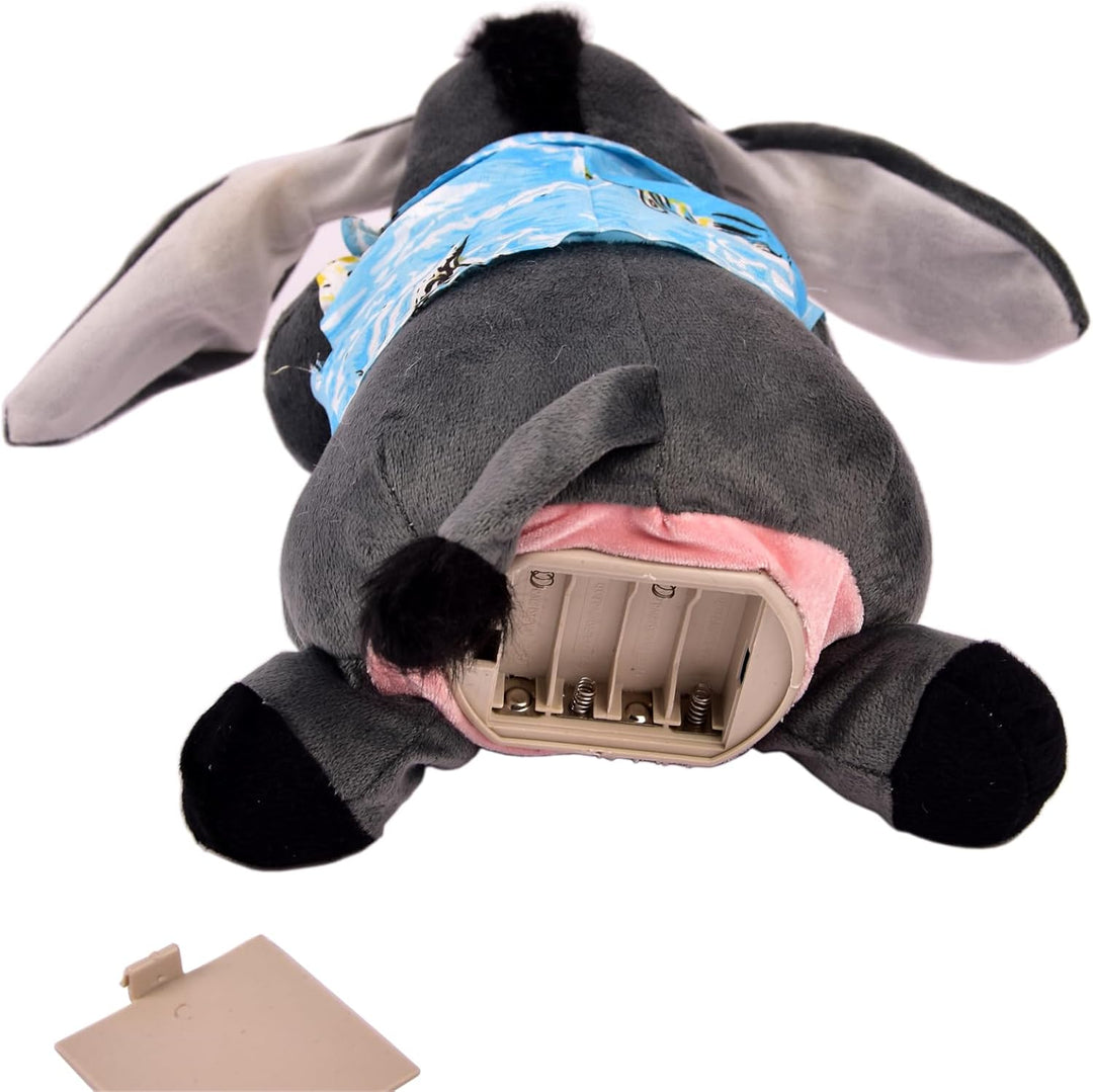 Plüsch-Ohrenklappernder, Singender Und Tanzender Esel Holiday Toy Für Jungen Und Mädchen
