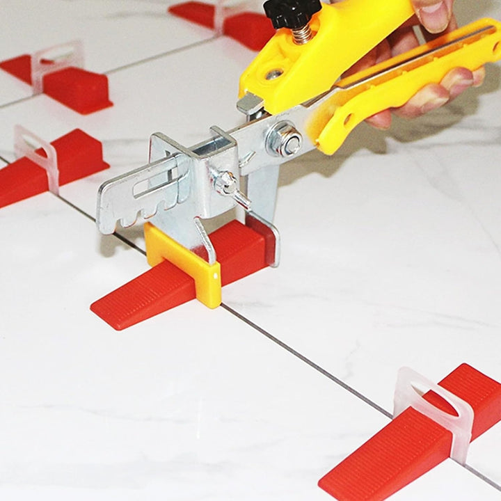 SENENQU 601 Stück Fliesen Nivelliersystem 2mm 1 stk Fliesenverlegehilfe / 500 stk Zuglaschen 2mm / 1