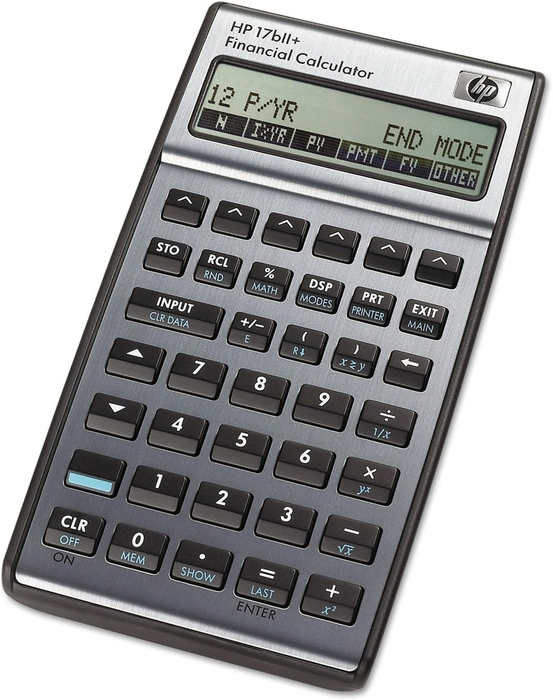 HP-17 B II Plus Hewlett Packard Finanzrechner Eingabelogik: Algebraisch/UPN