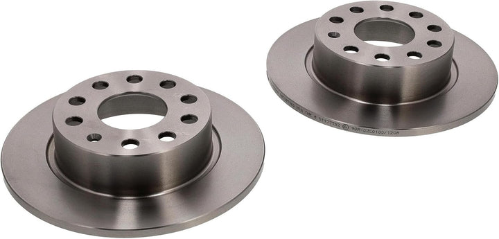 Bremsscheibensatz Beläge Klötze HA passend für AUDI A3 253mm HINTEN Voll