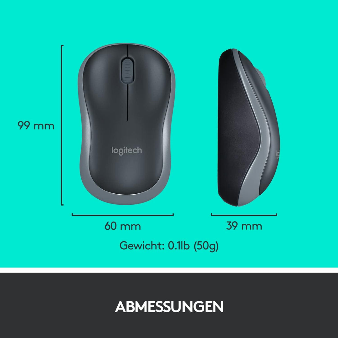 Logitech MK850 Performance Kabelloses Tastatur-Maus-Set, Bluetooth, 2.4 GHz Verbindung via USB-Empfä
