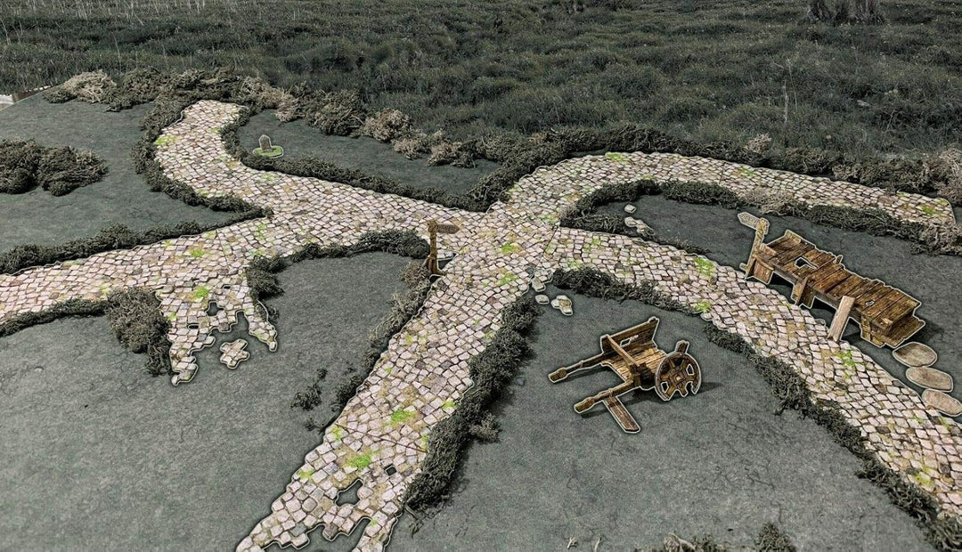Battle Systems BSTFWA005 Tabletop Strassen und Flüsse, Strassen und Flüsse