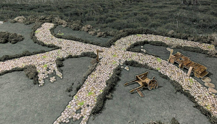 Battle Systems BSTFWA005 Tabletop Strassen und Flüsse, Strassen und Flüsse