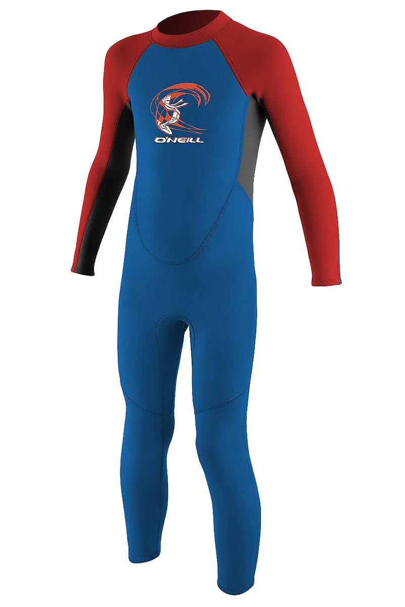 O'Neill Unisex Baby Toddler Reactor Neoprenanzüge 6 Ocean/Graphite/Red, 6 Ocean/Graphite/Red
