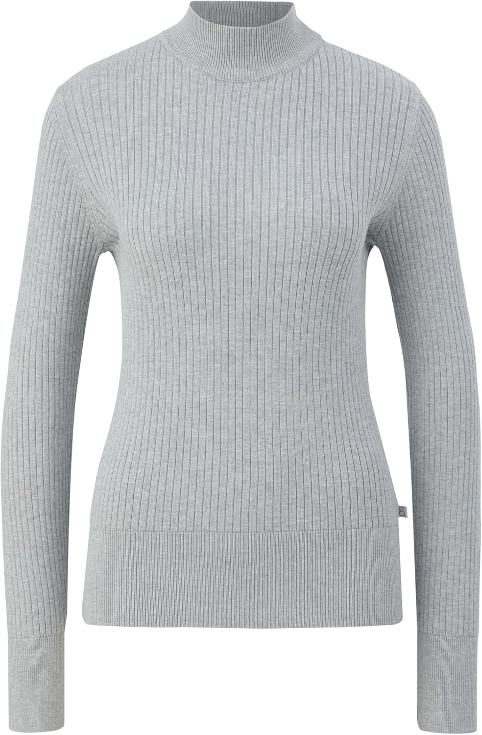 QS Strickpullover aus Viskosemix XL 9400 Grau, XL 9400 Grau