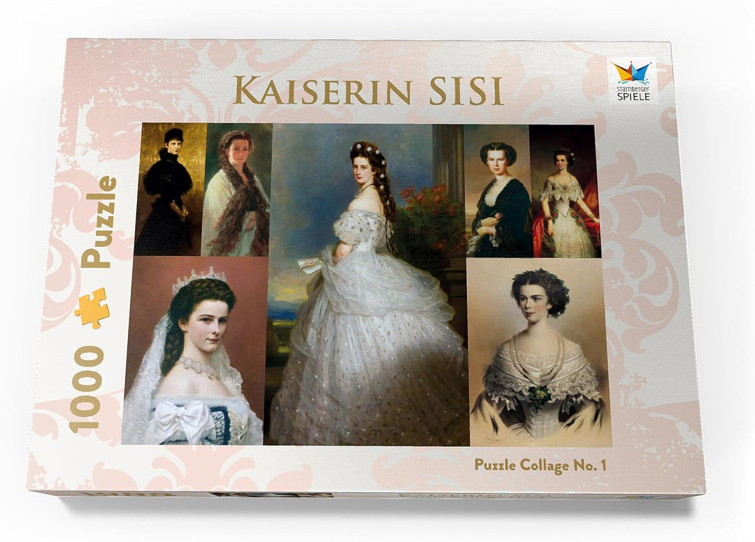 Kaiserin Sisi - Collage Nr. 1 - Premium 1000 Teile Puzzle - MyPuzzle Sonderkollektion von Starnberge