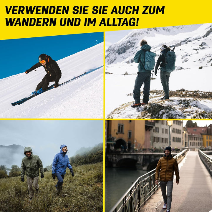 Isolierende Einlegesohlen für den Winter, Winter 3D Performance, Fussstabilität für Winteraktivitäte