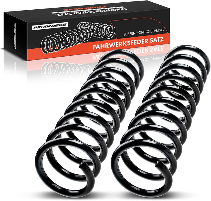 Frankberg 2x Federn Fahrwerksfeder Hinterachse Kompatibel mit Kuga I 2.5 4x4 SUV 2008-2012 Replace#