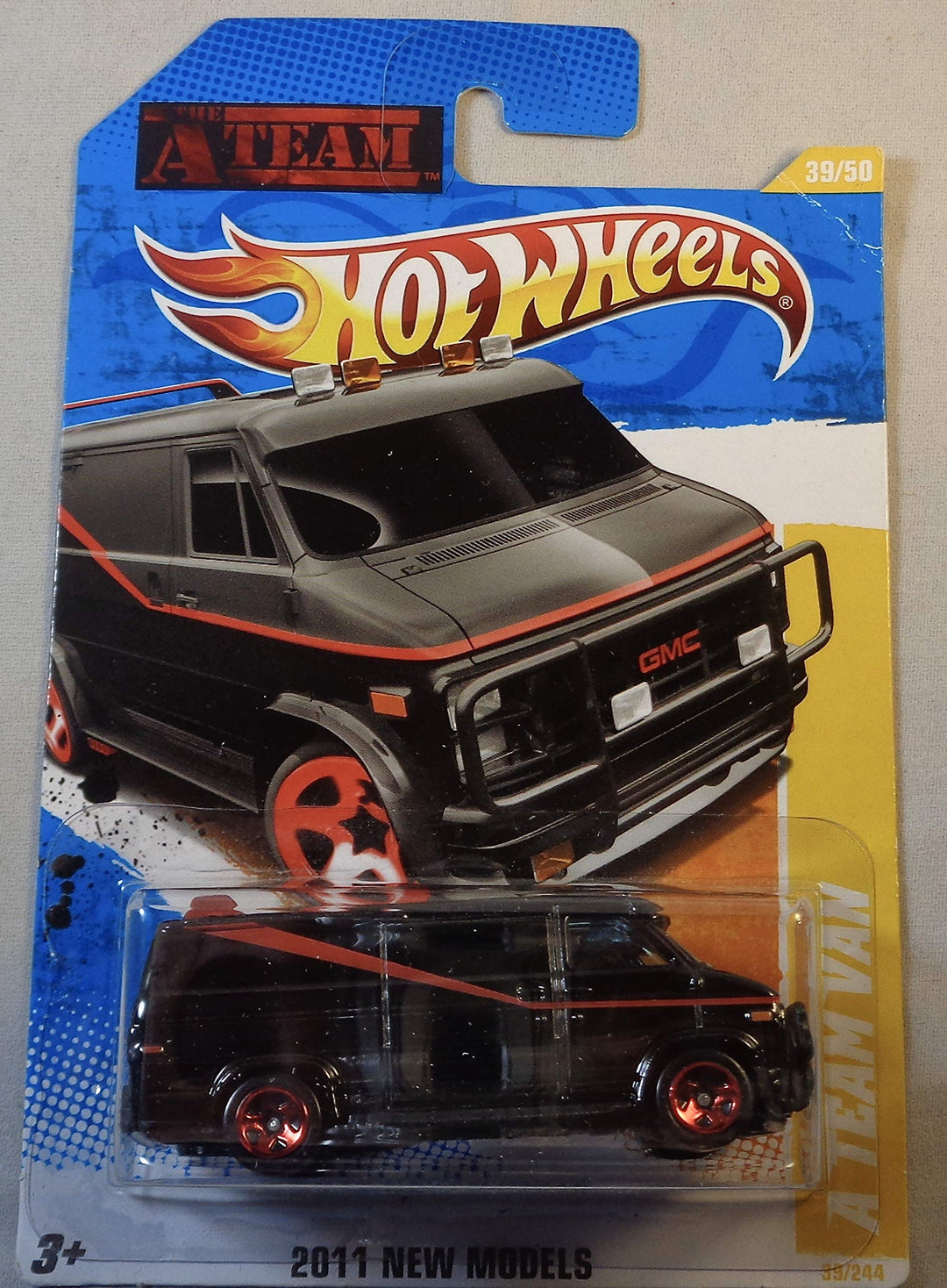 2011 Hot Wheels A Team Van Black #39/244 by Hot Wheels