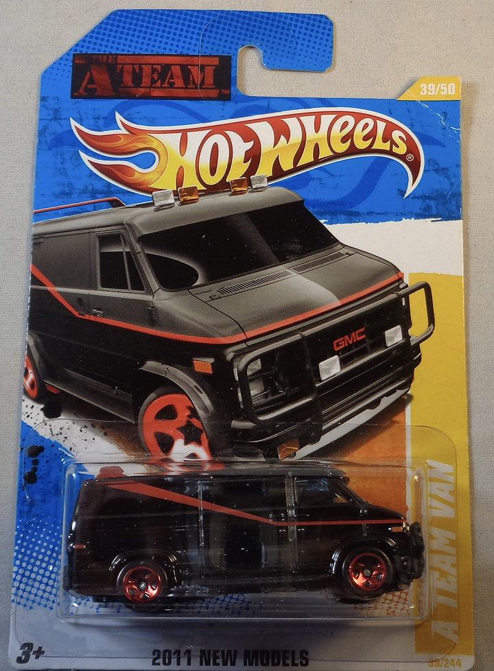 2011 Hot Wheels A Team Van Black #39/244 by Hot Wheels