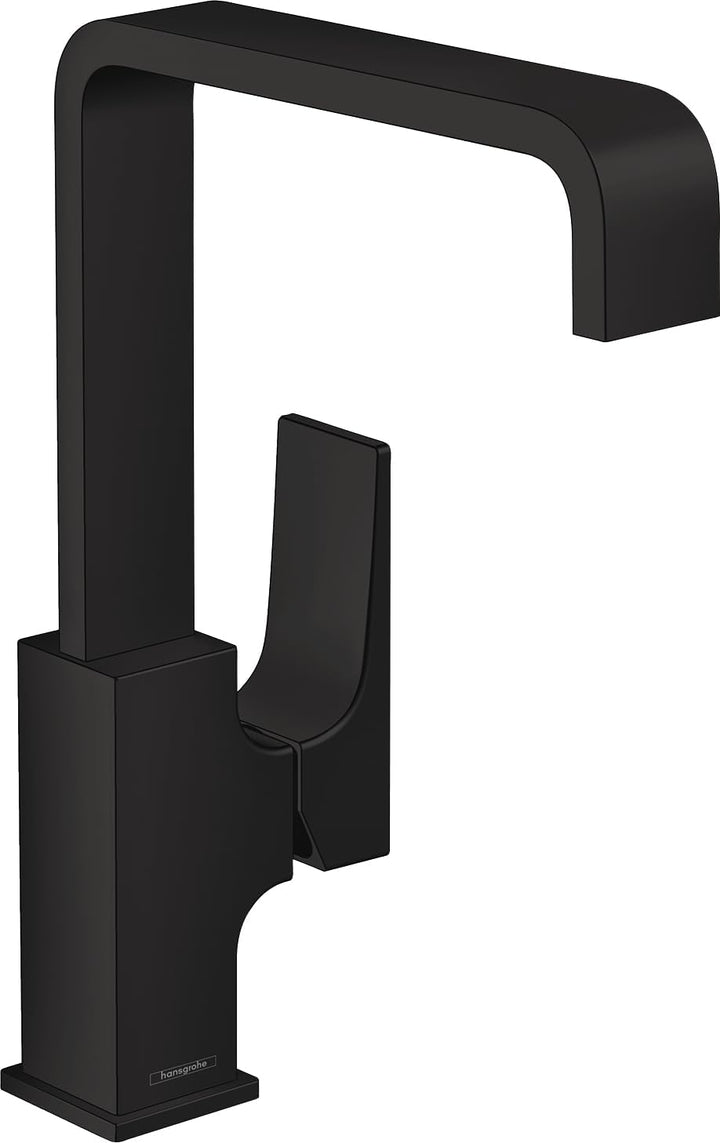 hansgrohe Wasserhahn Metropol, wassersparende Armatur mit Komfort-Höhe 230mm mit Push-Open Ablaufgar