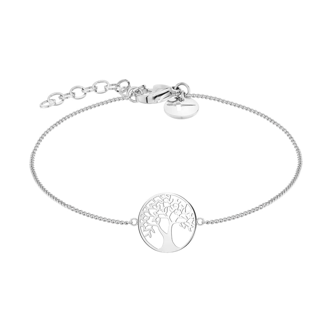 Tamaris Schmuck Tree of Life Collection, Halskette, Ohrringe (Ohrstecker & Creolen) & Armband aus Ed
